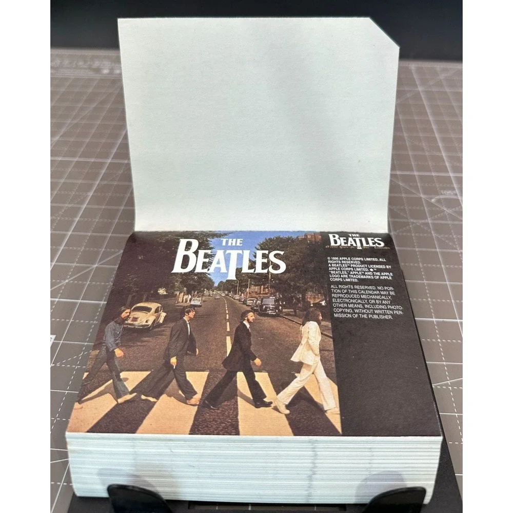 The Beatles Day Dream Incorporated Full Color Year in a Box 1997 Flip Calendar